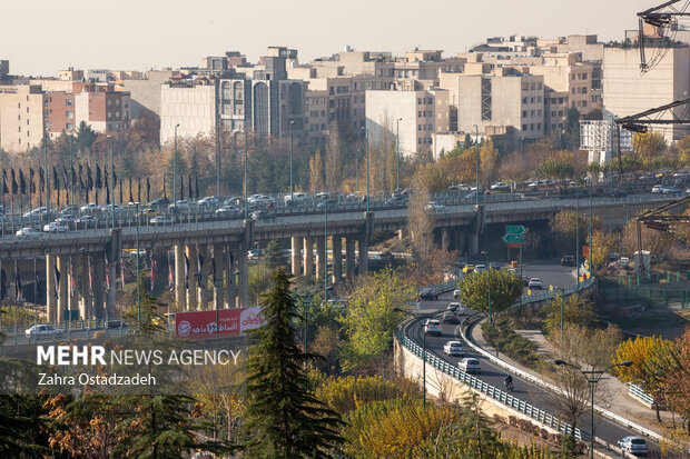 هوای تهران برای گروه‌های حساس آلوده شد