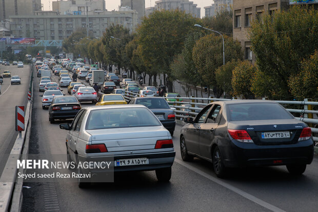 ترافیک سنگین در خط جنوبی آزادراه کرج – قزوین